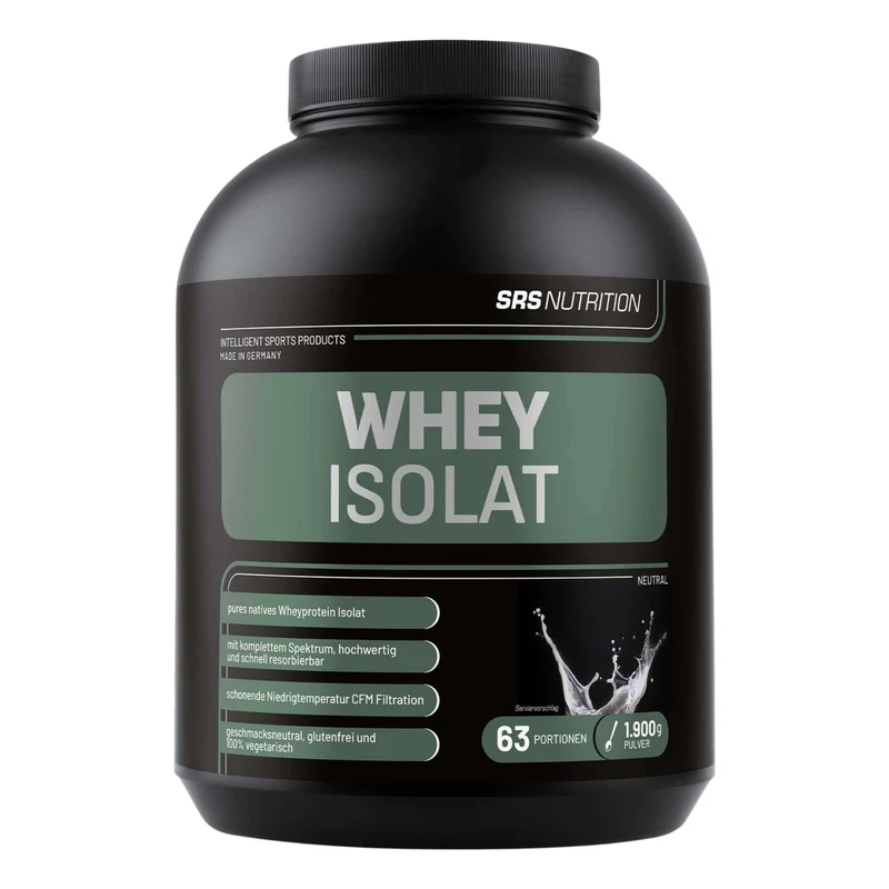 SRS Nutrition Whey Isolat Pur (1900g) Neutral