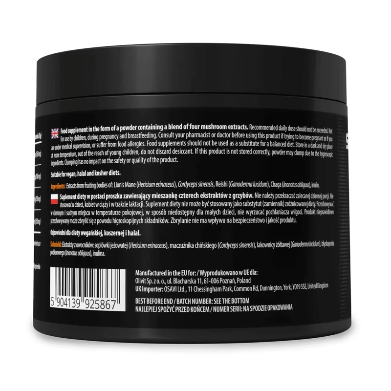 Skill Nutrition 4 Mushroom Complex (180g)