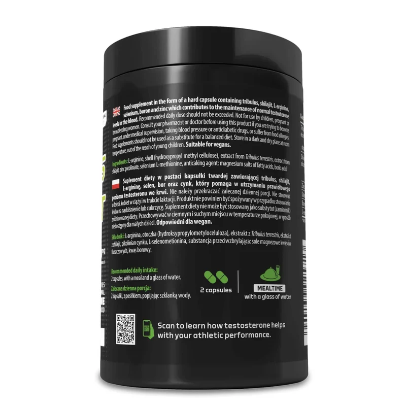 Skill Nutrition Tribulus + Shilajit (120 Kapseln)