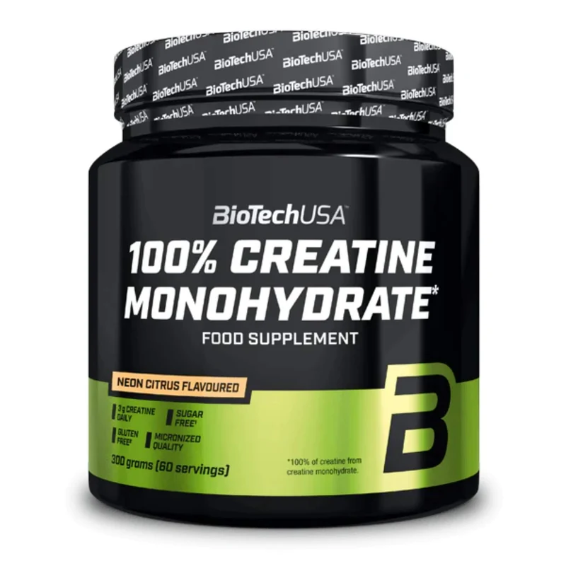 BioTechUSA 100% Creatine Monohydrate Flavor (300g)