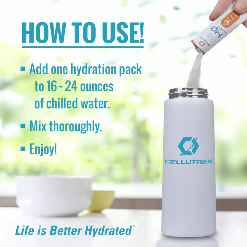 H2O ELECTROLYTES™ - Grapefruit | Zero Sugar Electrolyte Powder