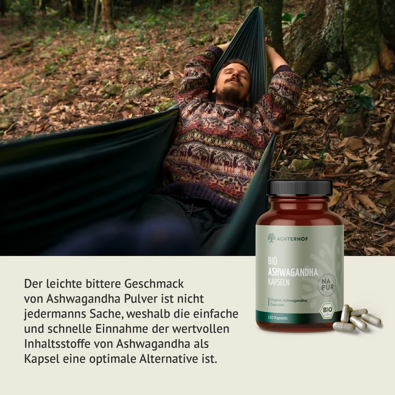 Ashwagandha Kapseln Bio (150 Kapseln)