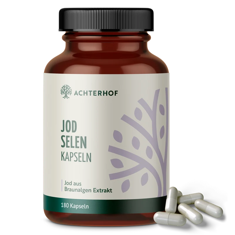 Jod Selen Kapseln (180 Kapseln)