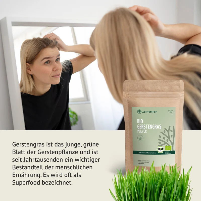 Bio Gerstengras Pulver (500g)