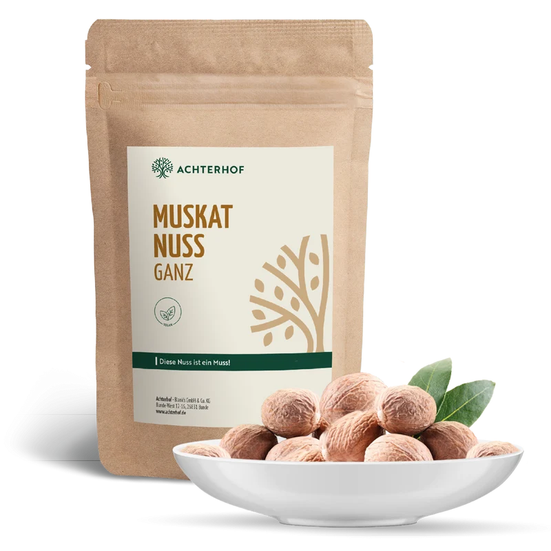 Muskatnuss ganz (10 Stück)