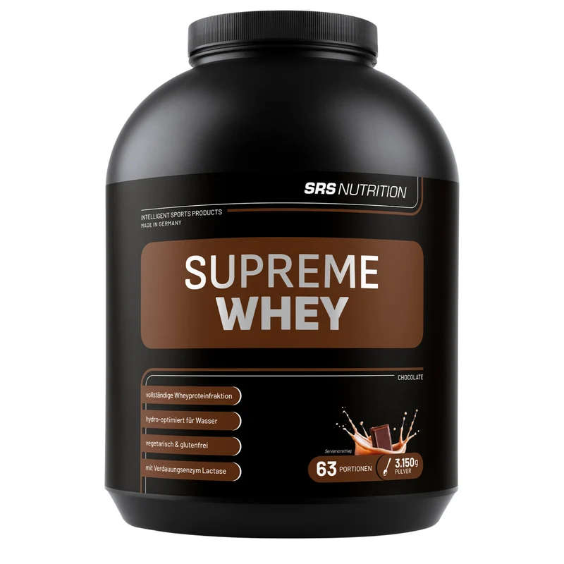 SRS Nutrition Supreme Whey (3150g)