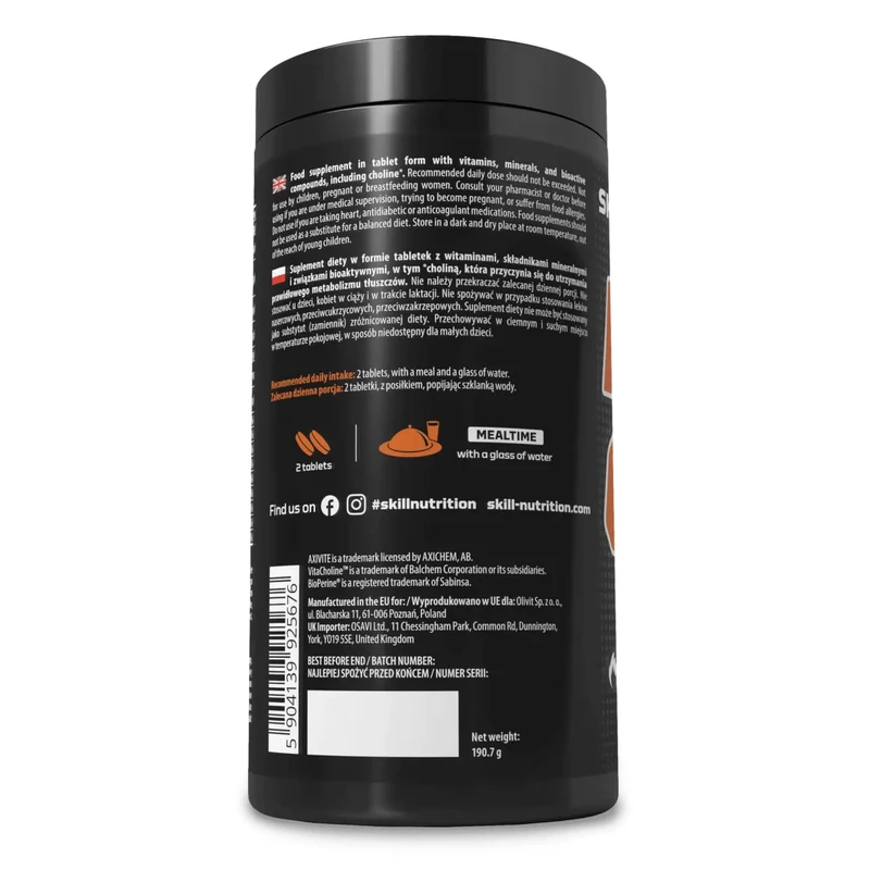 Skill Nutrition Pro Cut (90 Tabletten)