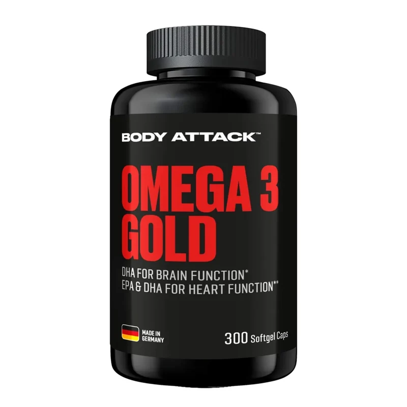 Body Attack Omega 3 Gold (300 Kapseln)