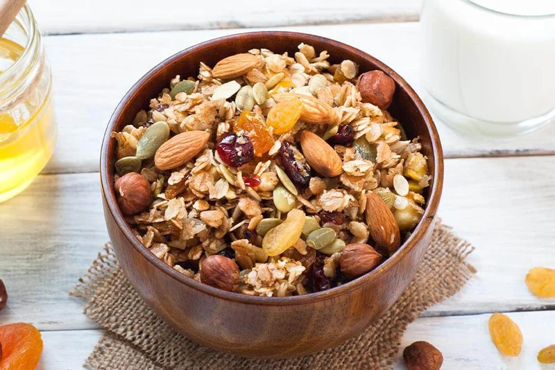 Professional Protein Oats, Unbaked Granola or Muesli Formulation