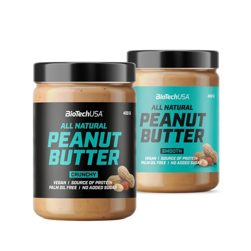 BioTechUSA All Natural Peanut Butter (400g)