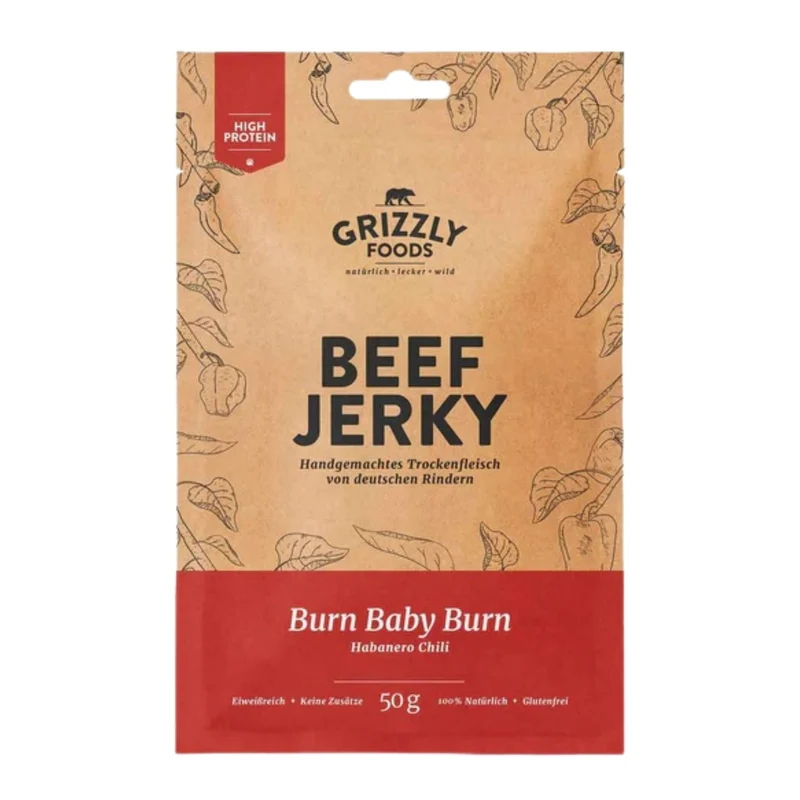 Grizzly Foods Beef Jerky (50g)