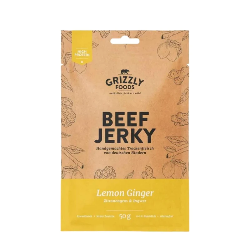 Grizzly Foods Beef Jerky (50g)