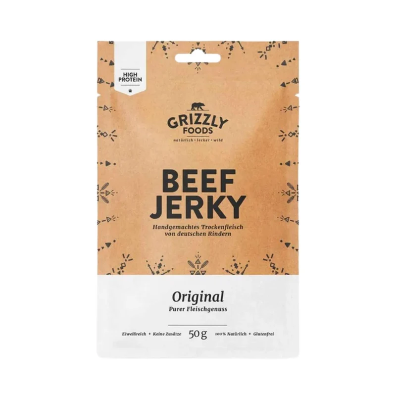 Grizzly Foods Beef Jerky (50g)