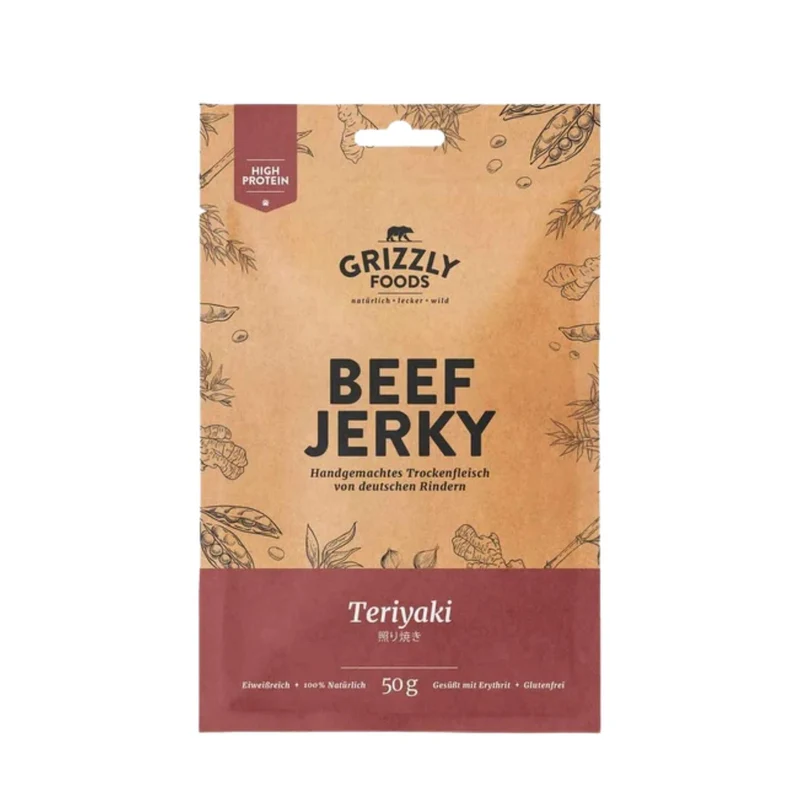 Grizzly Foods Beef Jerky (50g)