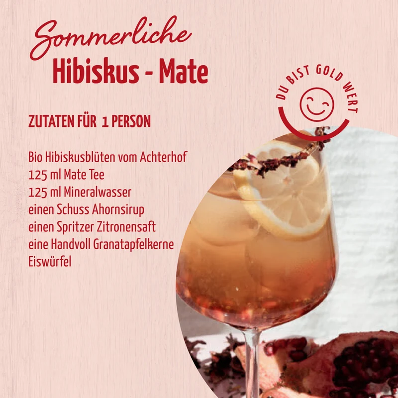 Bio Hibiskusblüten ganz (500g)