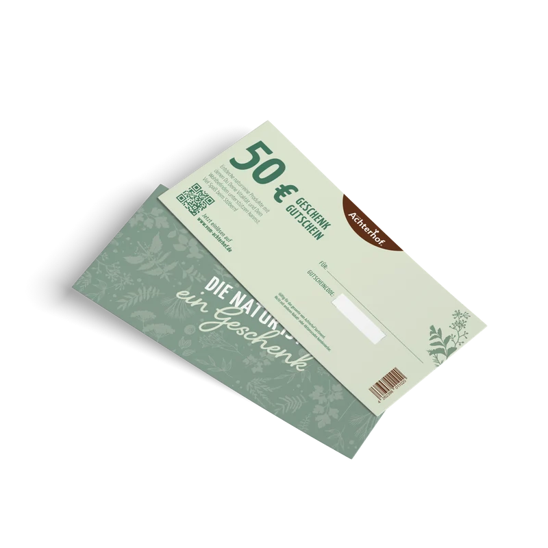 Geschenkgutschein 50 Euro