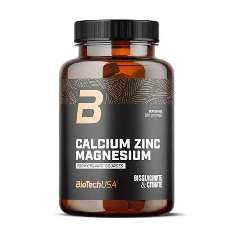 BiotechUSA Calcium Zinc Magnesium (90 Tabletten)
