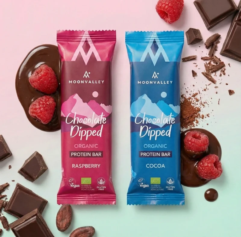 Organic Protein Bar - Chocolate-Dipped Mixed 12-pack