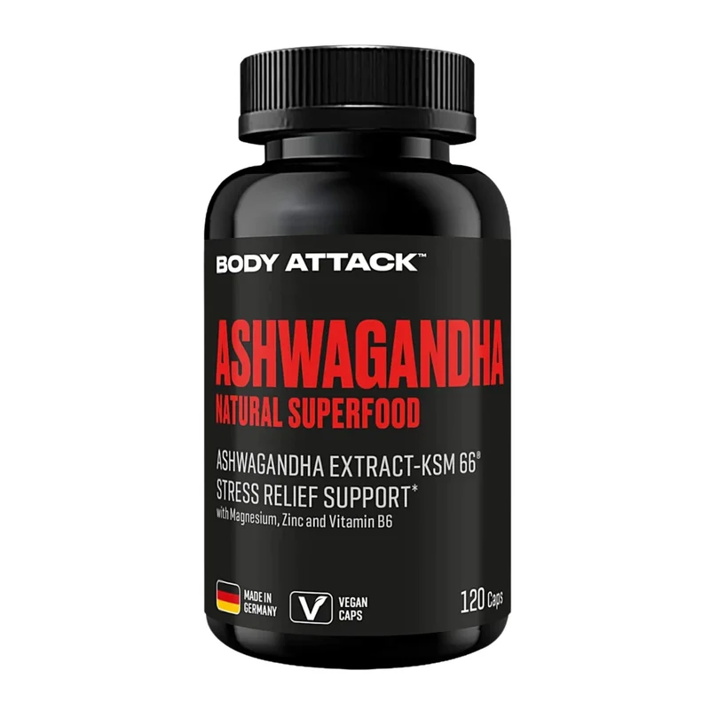 Body Attack Ashwagandha (120 Kapseln)