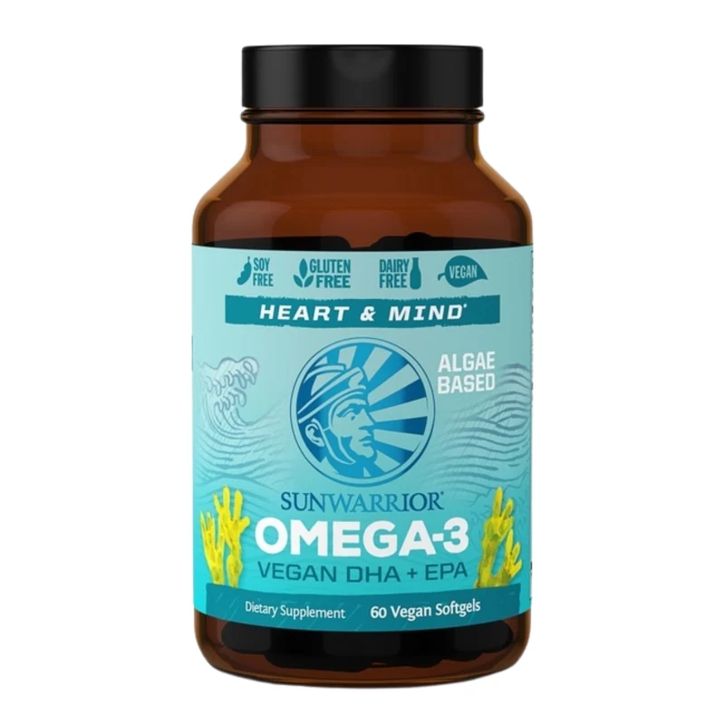 Sunwarrior Omega-3 Vegan DHA+EPA (60 Softgels)