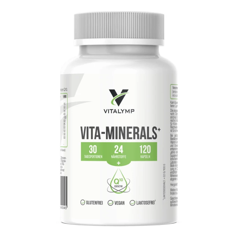 Vitalymp Vita-Minerals+ (120 Kapseln)