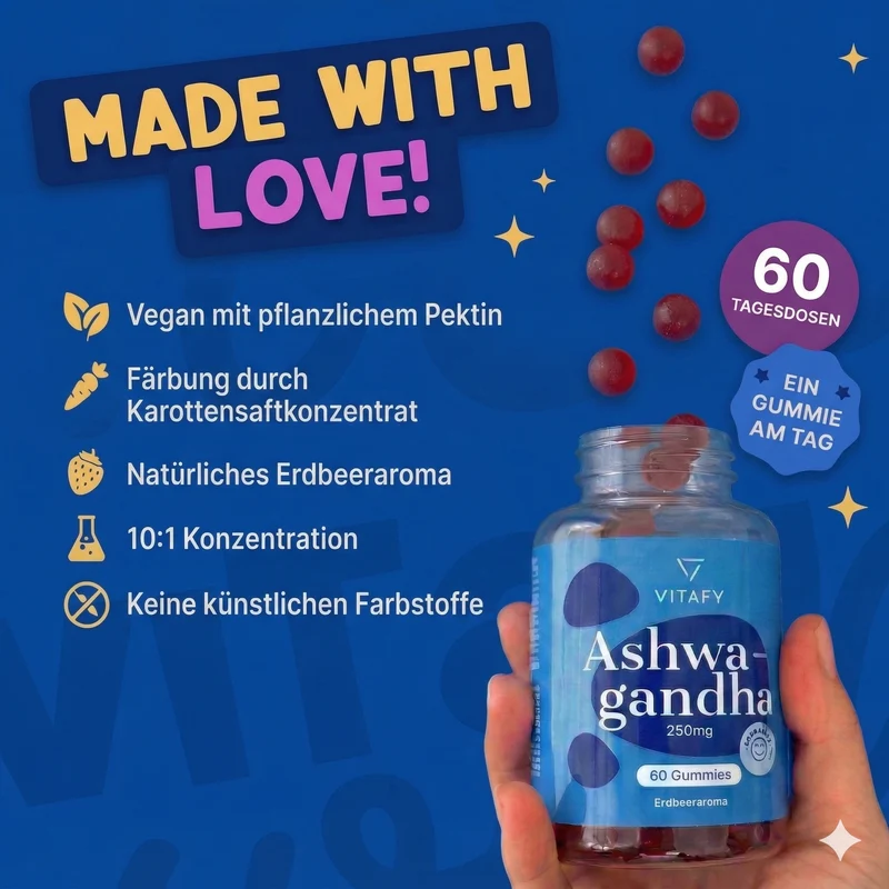 Ashwagandha (60 Gummies)