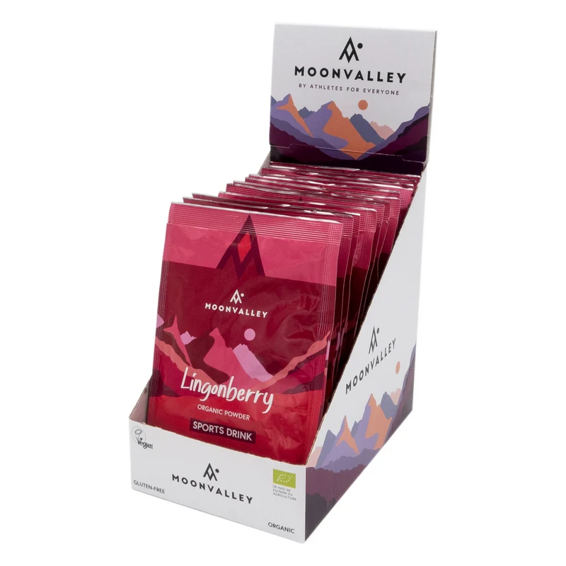 Organic Sports Drink Lingonberry 12-pack