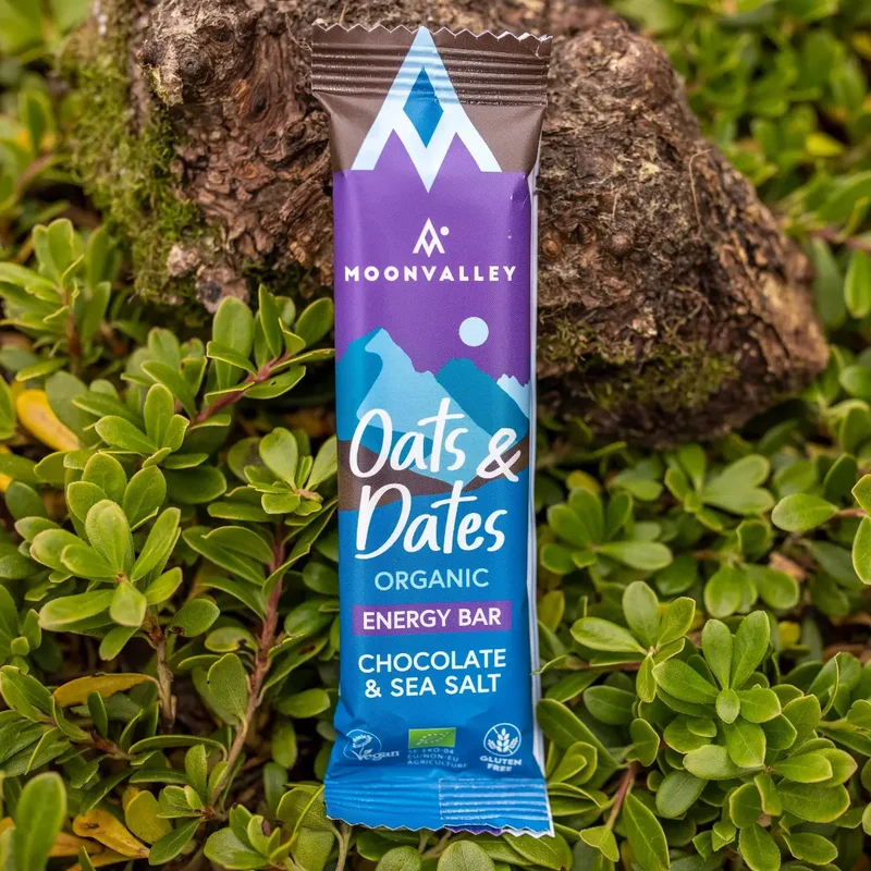 Organic Energy Bar Oats & Dates Chocolate & Sea Salt 12-pack