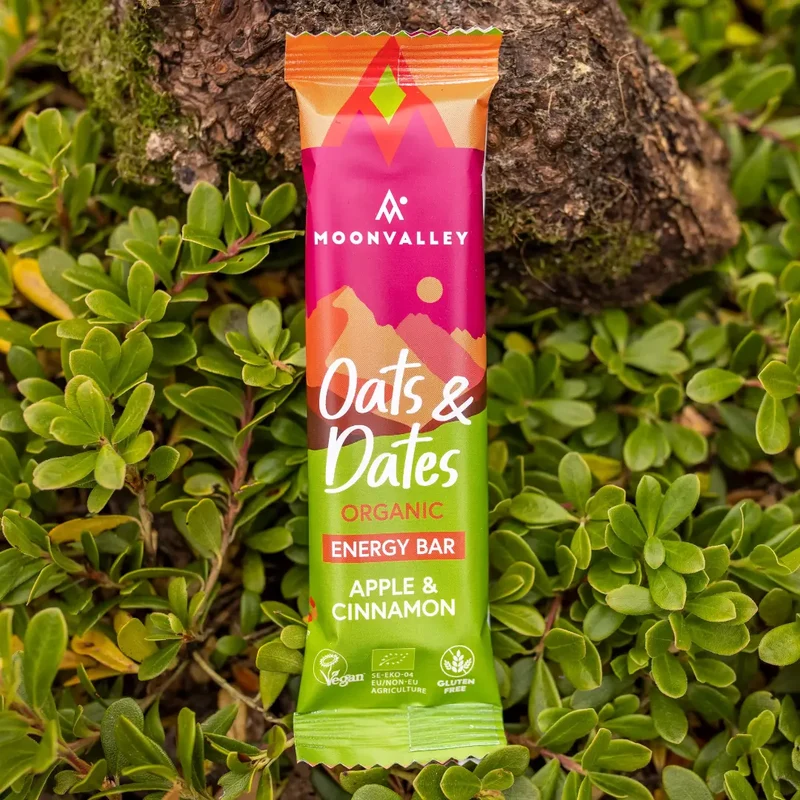 Organic Energy Bar Oats & Dates Apple & Cinnamon 12-pack