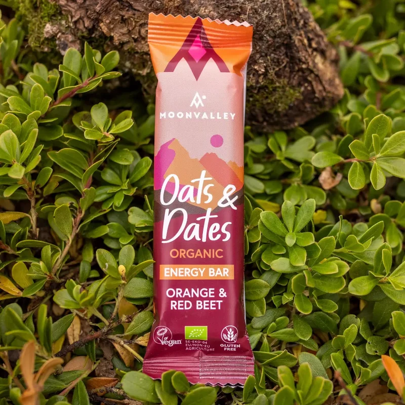 Organic Energy Bar Oats & Dates Orange & Red Beets 12-pack