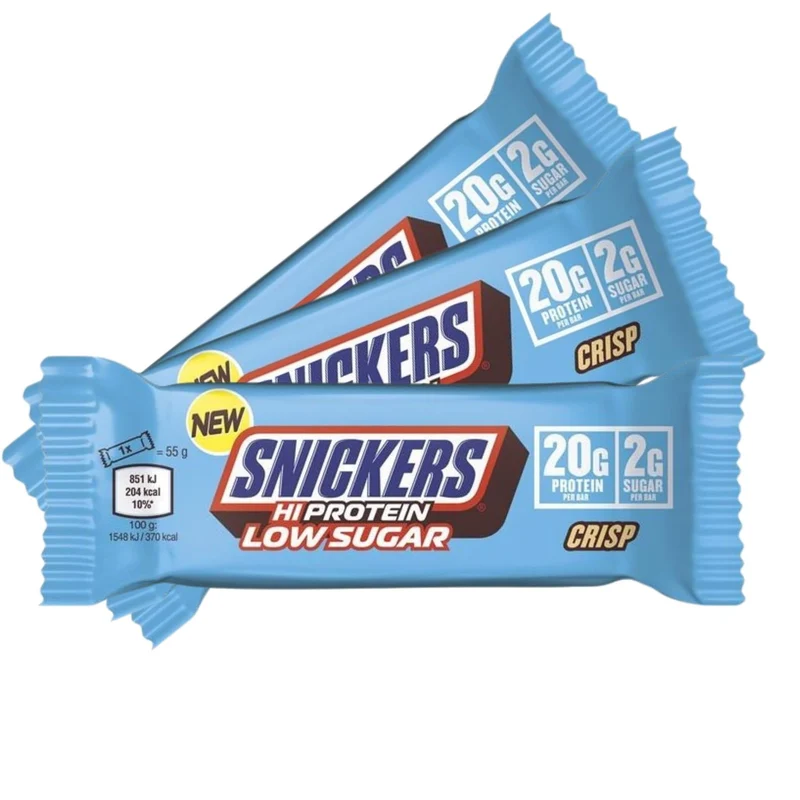 Snickers Low Sugar Hi-Protein Bar Crisp (55g)