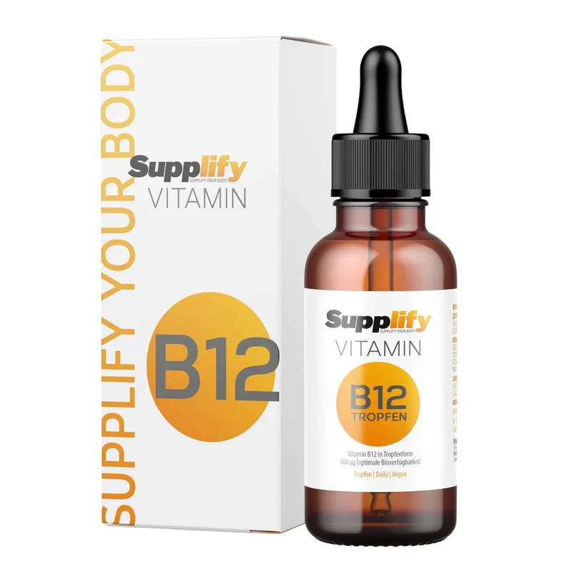 Supplify Vitamin B12 Tropfen (50ml)