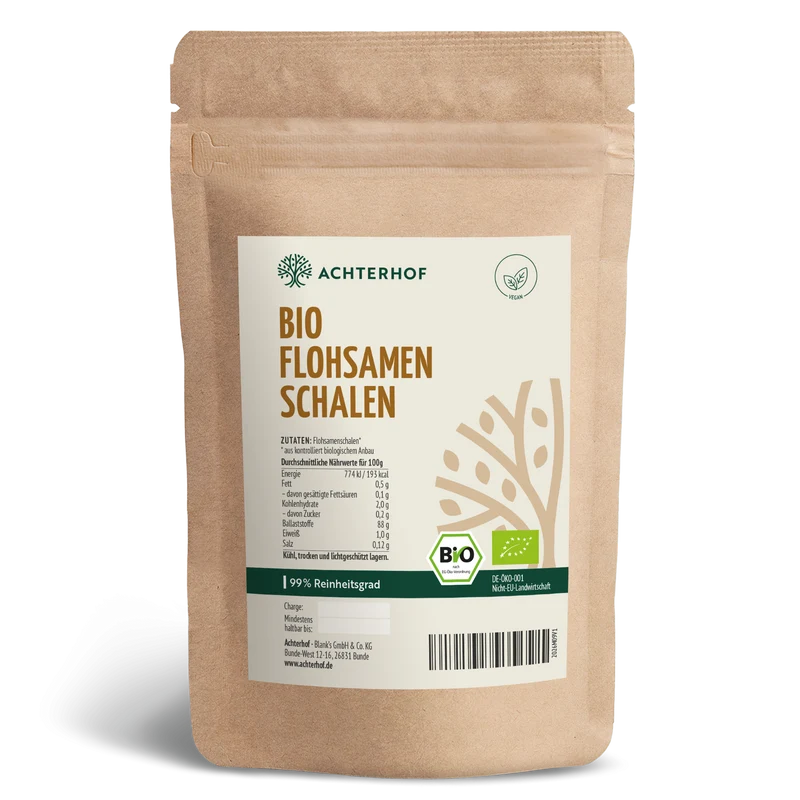 Flohsamenschalen Bio (1000g)