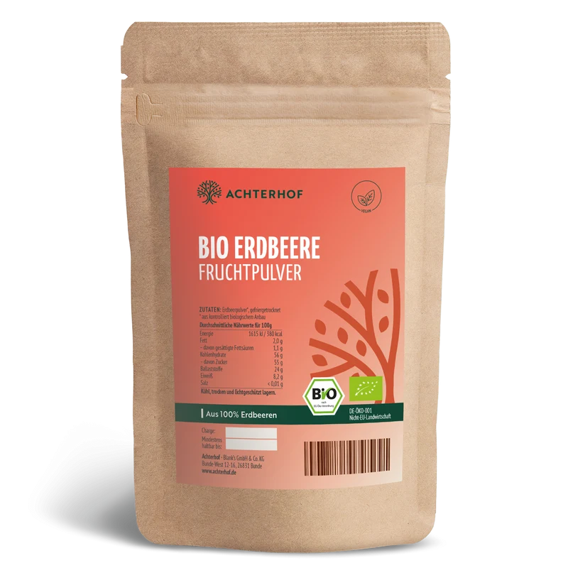 Bio Erdbeere Fruchtpulver (250g)