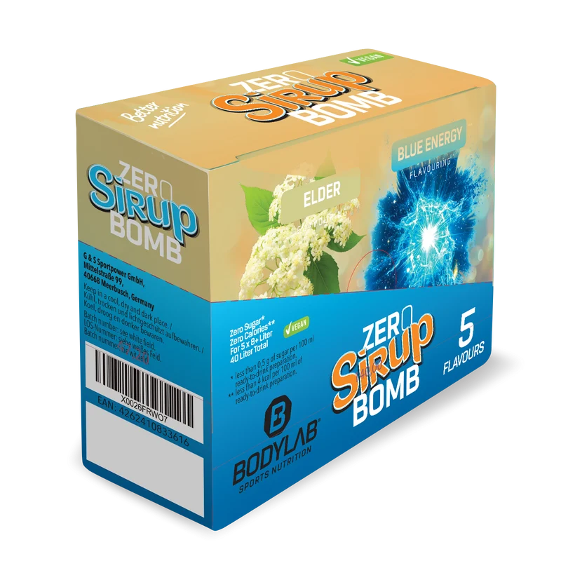 ZERO Sirup BOMB 1.0 - 4.0 Box (5x65ml)