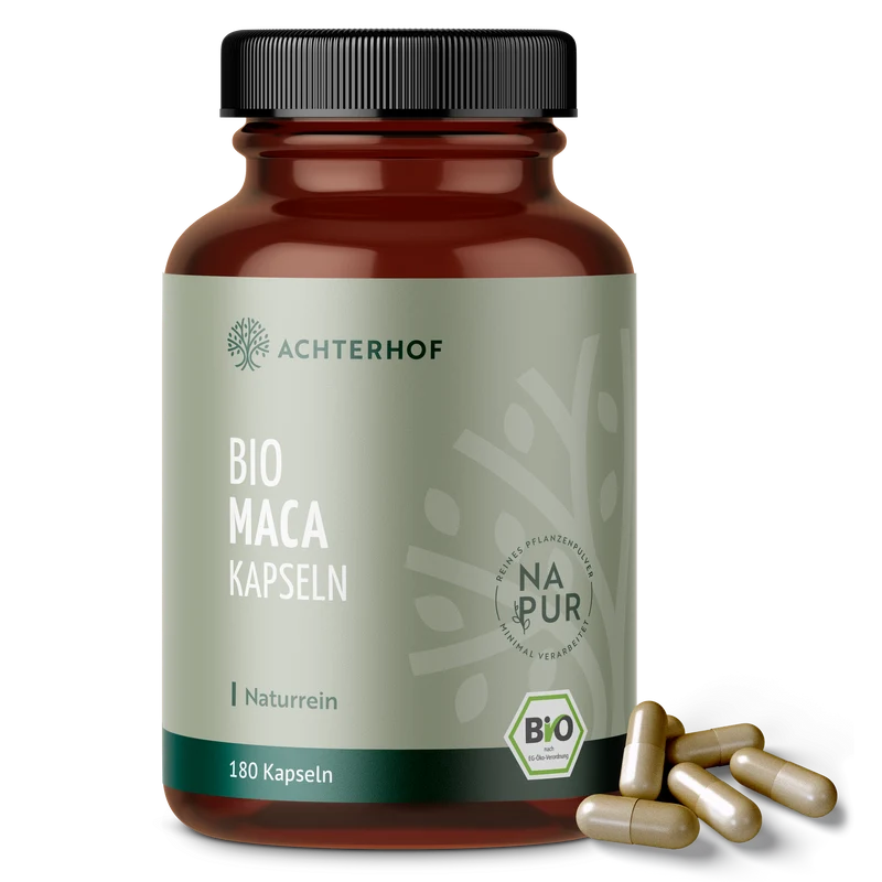 Maca Kapseln Bio (180 Kapseln)