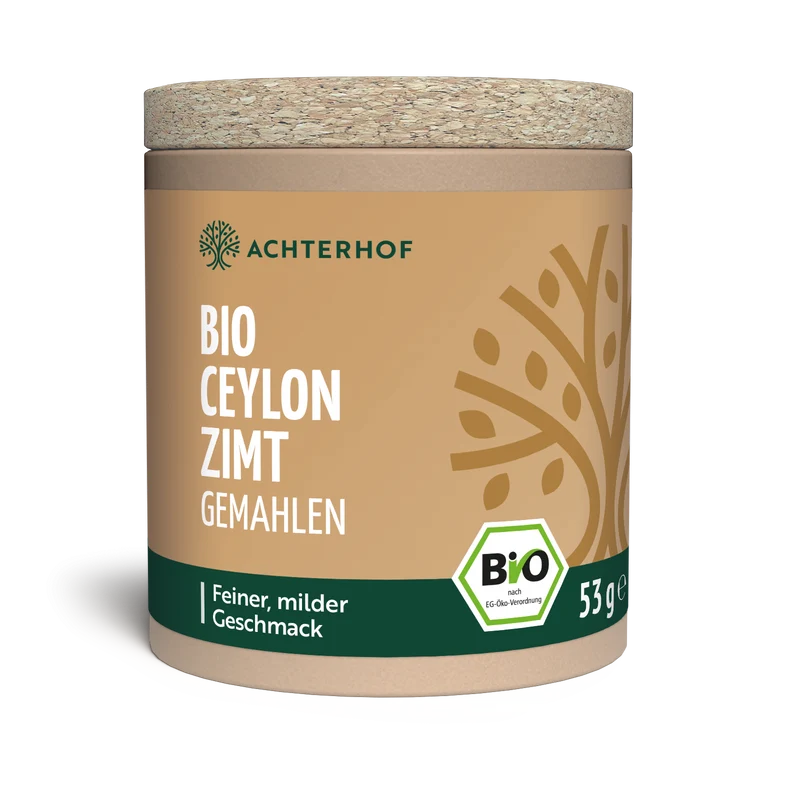 Bio Ceylon Zimt gemahlen (53g)