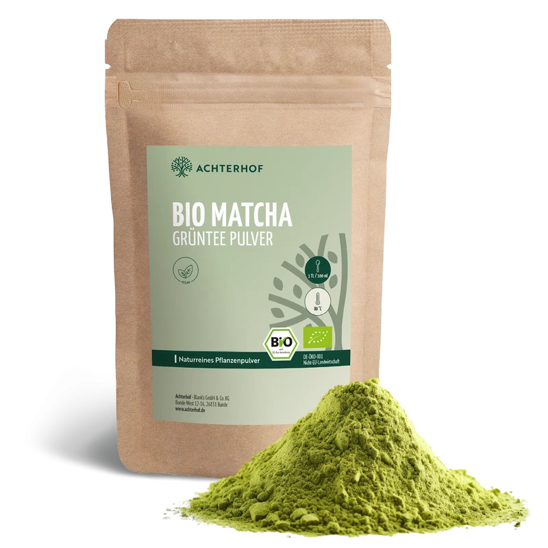 Bio Matcha Grüntee Pulver (100g)