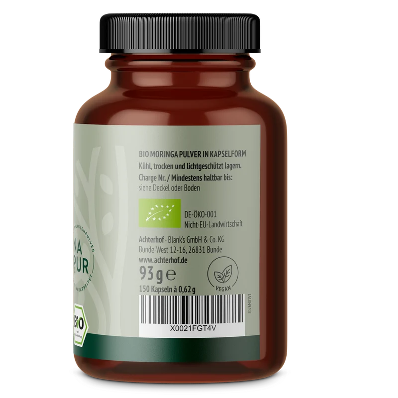Moringa Kapseln Bio (150 Kapseln)