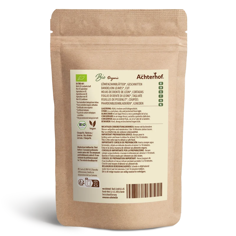 Löwenzahnblätter geschnitten Bio (250g)