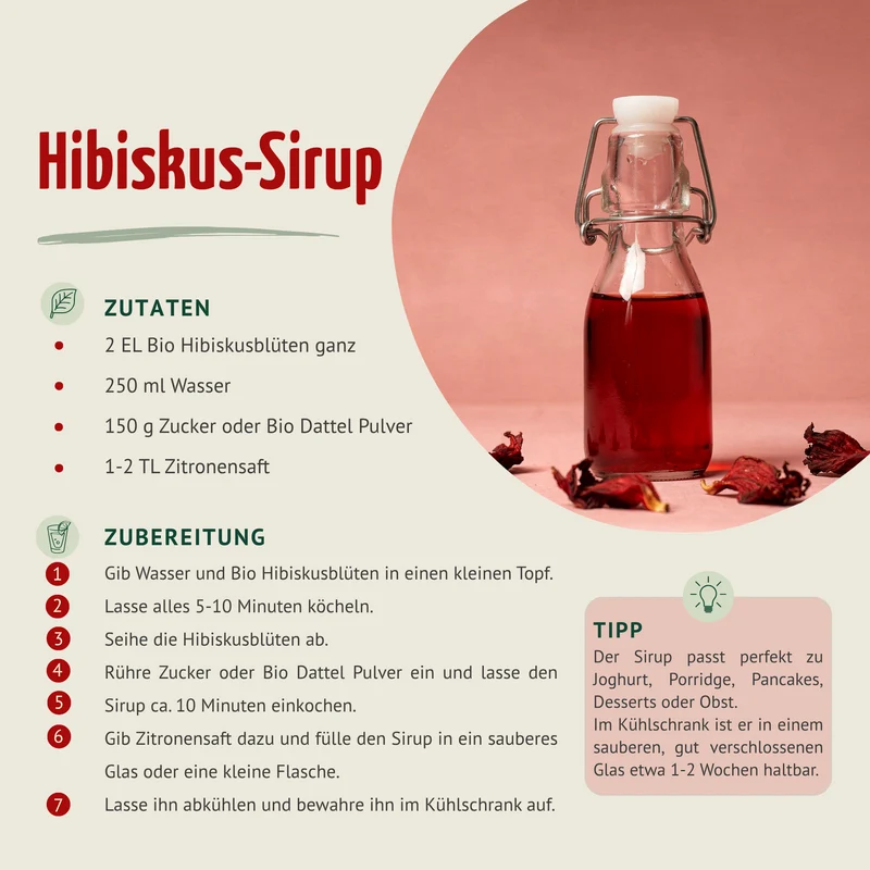Bio Hibiskusblüten ganz (250g)
