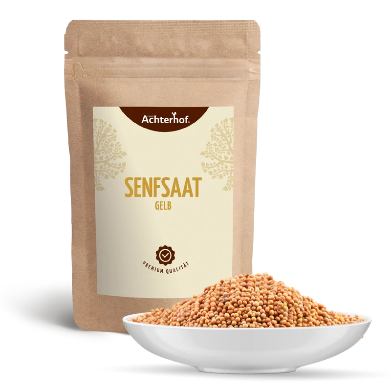 Senfsaat gelb ganz (1000g)