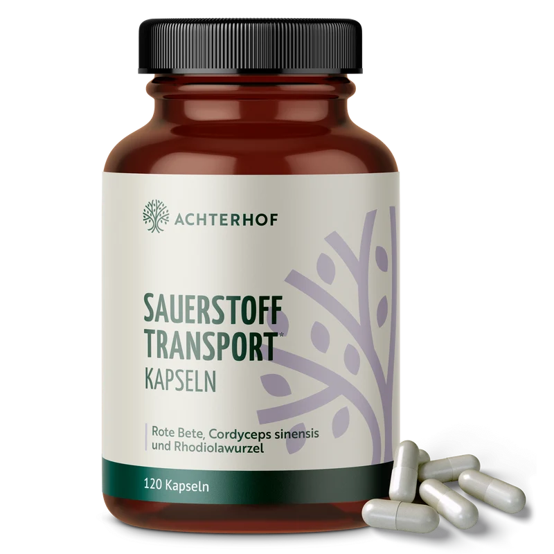 Sauerstoff Transport Kapseln (120 Kapseln)