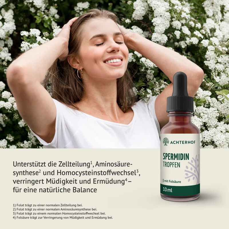 Spermidin B9 Tropfen (10ml)
