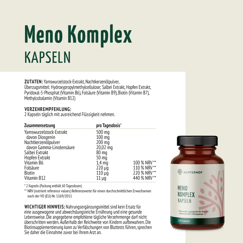 Meno Komplex (120 Kapseln)