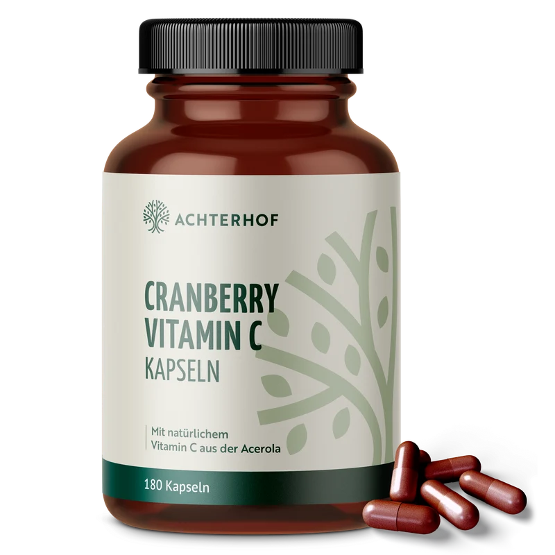 Cranberry Vitamin C Kapseln (180 Kapseln)