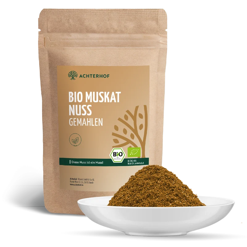 Muskatnuss gemahlen Bio (100g)