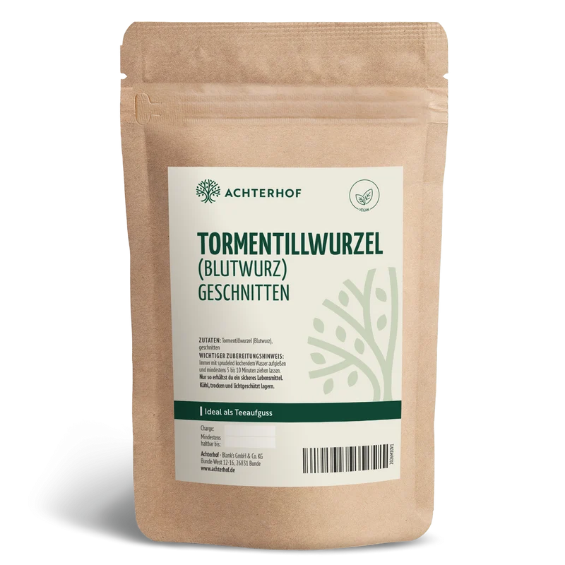 Tormentillwurzel Blutwurz geschnitten (500g)