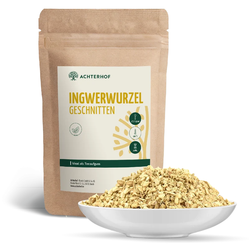 Ingwerwurzel geschnitten (100g)