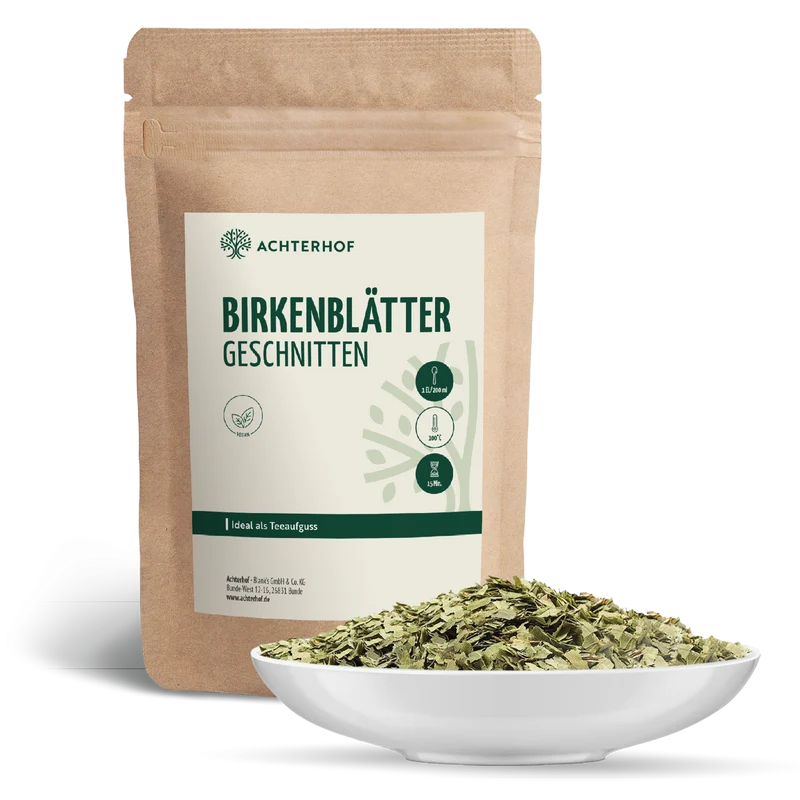 Birkenblätter geschnitten (100g)